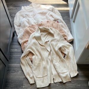 White/Creamy Sweat BUNDLE